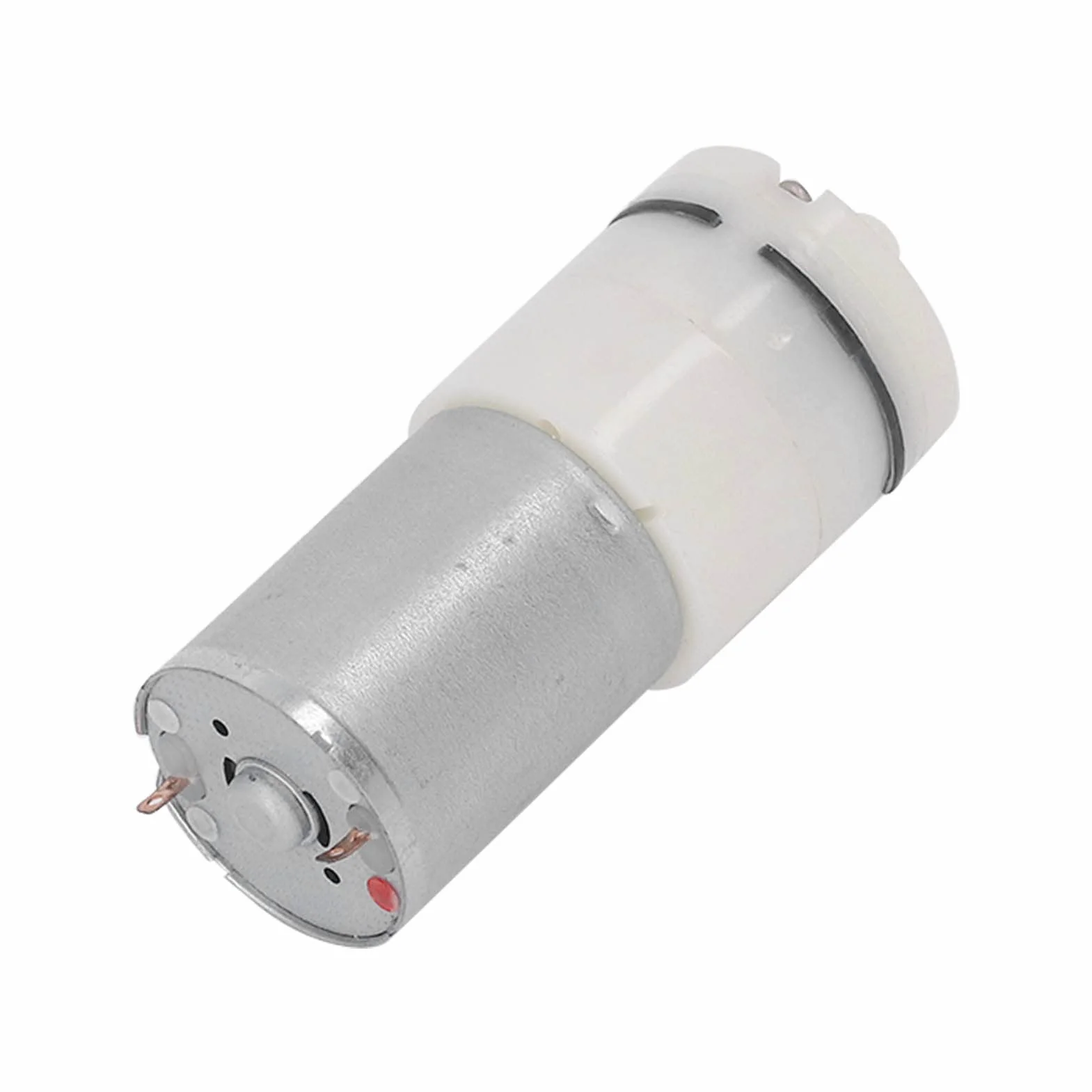 Pompa Aria Membrana 12V 30W 350 mmHg per Acquari <3S 100000 Cicli Bianco A Isolamento Basso Rumore Compact