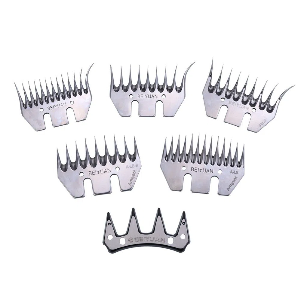 Tosatrice a 13 Denti Dritti per Pecore in Acciaio Inox Lama a Pettine per Capre Tosatrice Elettrica