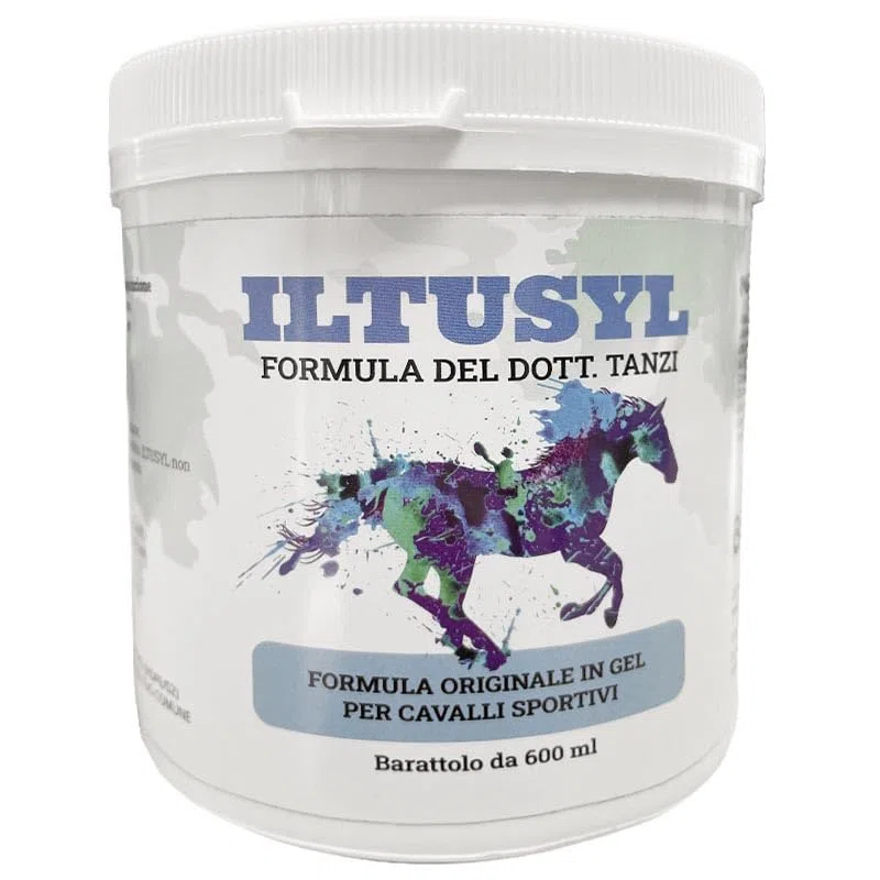 ILTUSYL FORMULA DEL DOTT. TANZI - Formula Originale in Gel per Cavalli Sportivi 600 ml con Arnica, Aloe Vera, Calendula, Camomilla, Cannella