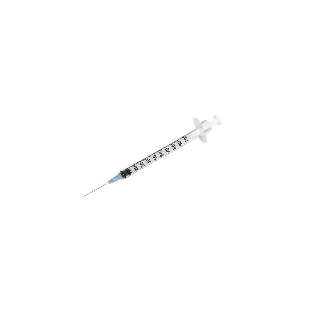 100 siringhe per insulina da 1 ml, serraggio 40UI 26G – Pentaferte 1ML 26G 40UI