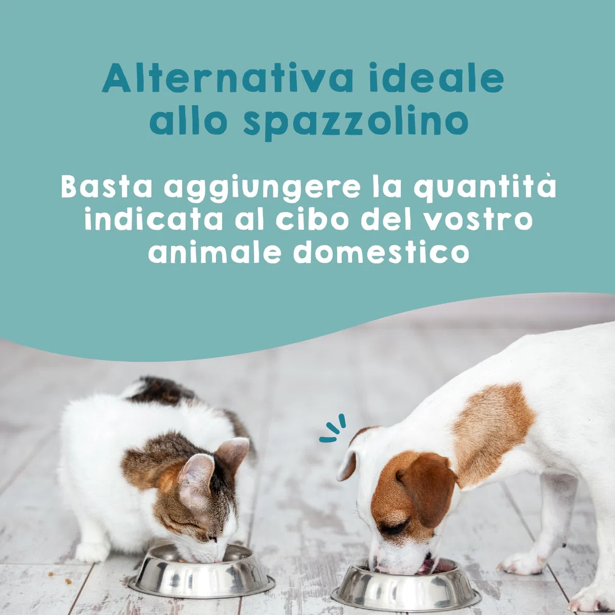 MAIKAI Polvere per Pulizia Denti Cani e Gatti 150g Integratore Antitartaro e Placca Alitosi Eliminare Alito Cattivo 100% Naturale - Rinfresca l’Alito e Protegge Denti e Gengive Igiene Orale Naturale