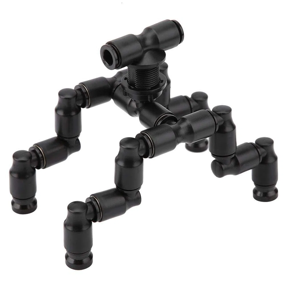 YOUTHINK Rettili Fogger Mist Sprinkler Rainforest Spray Nozzle Tank Regolabile Pet Cooling Nozzle per rettili Habitat Decor