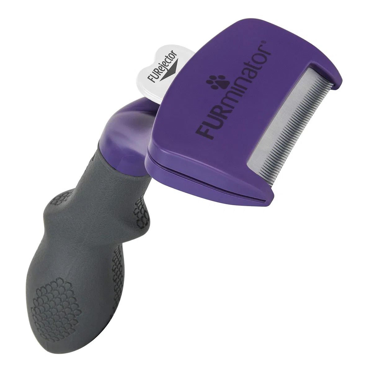 FURminator deShedding Tool Gatto taglia M/L Shorthair - Spazzola per Gatti di taglia media e grande per rimuovere il sottopelo - Design migliorato