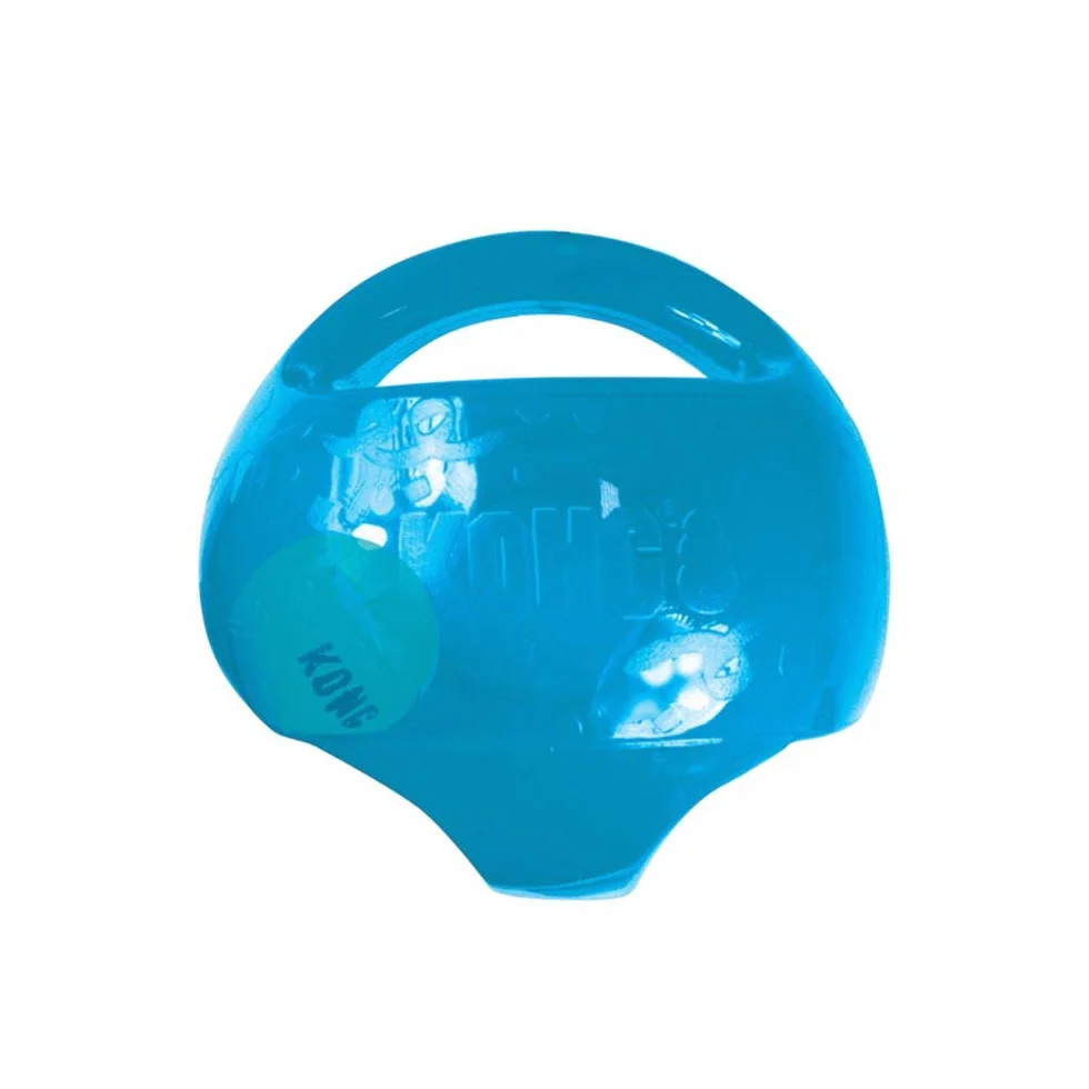 KONG Jumbler Ball - Giocattolo Da Recuperare - Con Pallina Da Tennis - Per Cani E Cuccioli - Per Cani Di Taglia Grande/XL