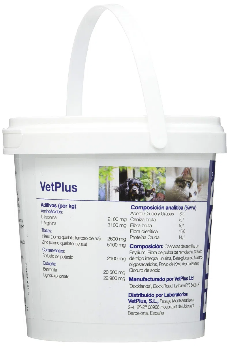 Vetplus Ltd Fibra per Cani e Gatti, 500 g