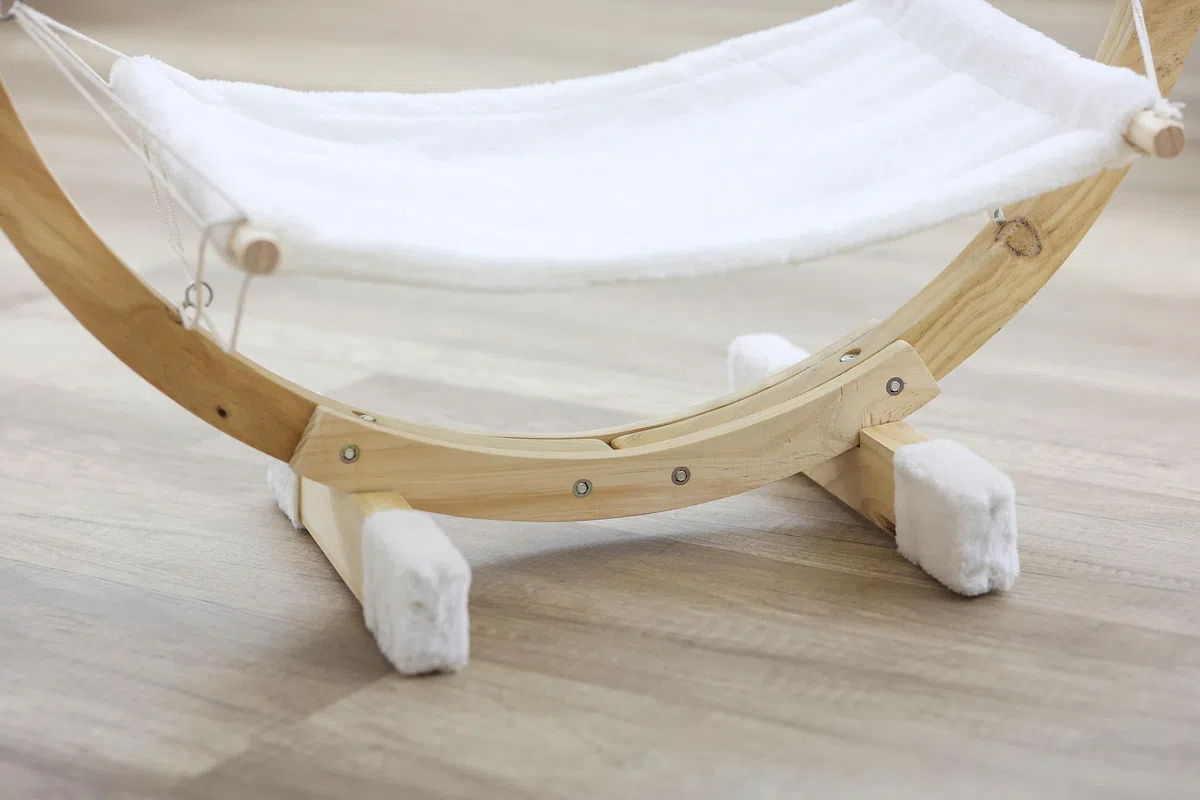 Hamac Siesta Blanc Pour Chat