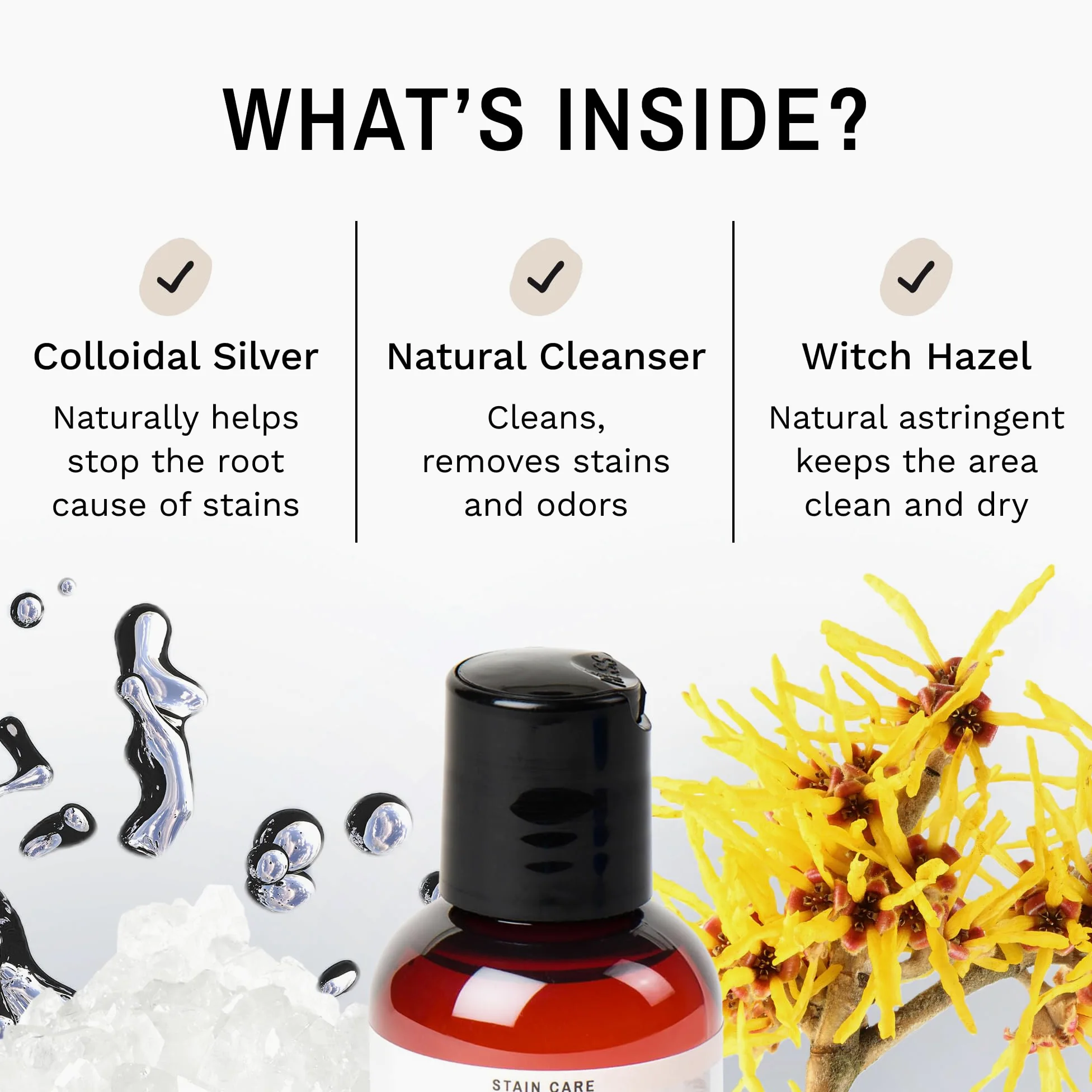Eye Envy Tear Stain Remover Solution for Cats|100% Natural And Safe|Recommended by Breeders/vets/Cat fanciers/Groomers|Contains colloidal Silver|Remove Stains from Fur on Persians And Exotics (4oz)