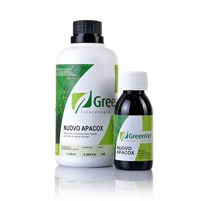 GreenVet Nuovo Apacox 500 ml: Trattamento e prevenzione della coccidiosi per gatti di tutte le età e razze piccole, liquido medicinale privo di allergeni