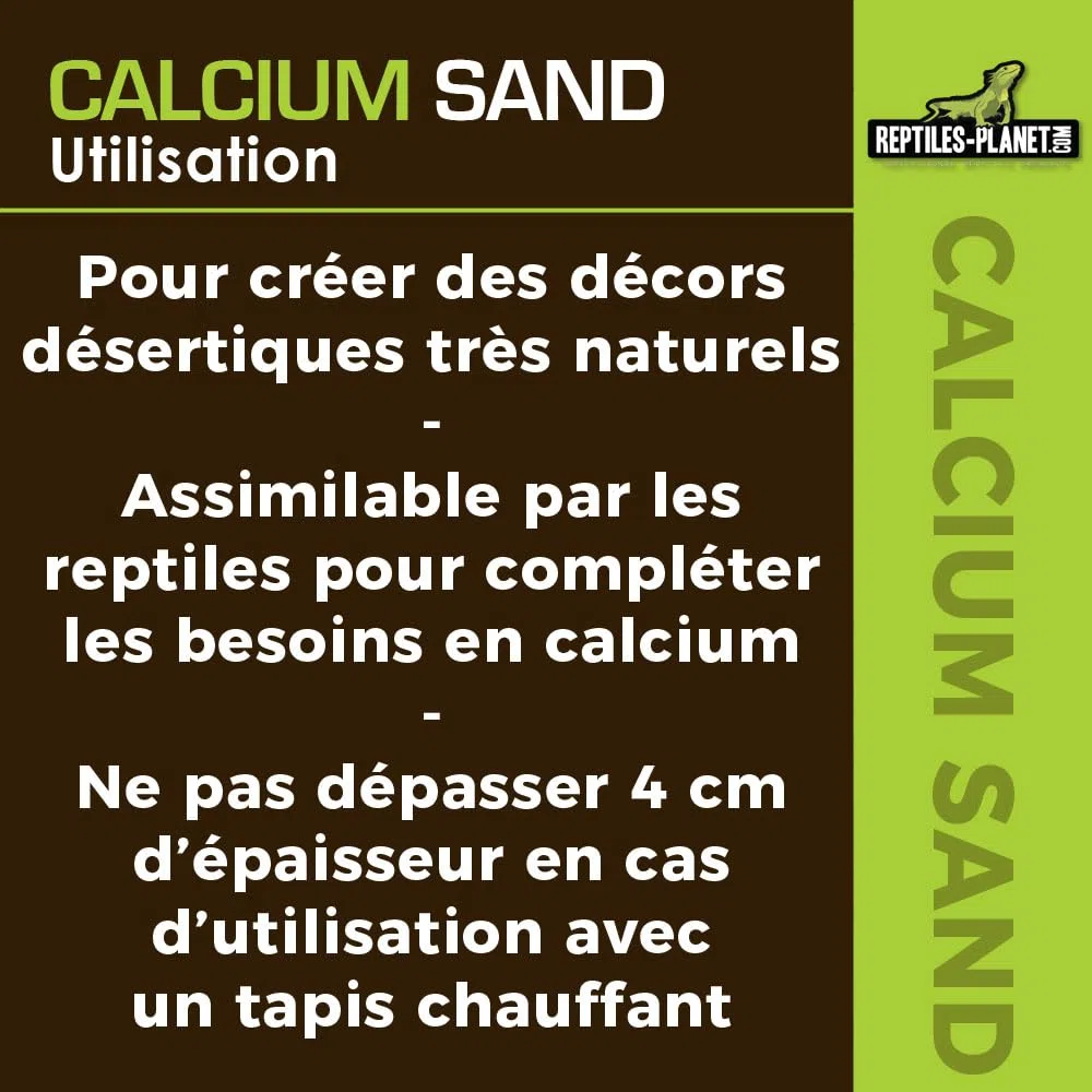 Rettili Planet Lettiera Sabbia di Calcio terrario Calcio Sand Kalahari Rosso 5 kg