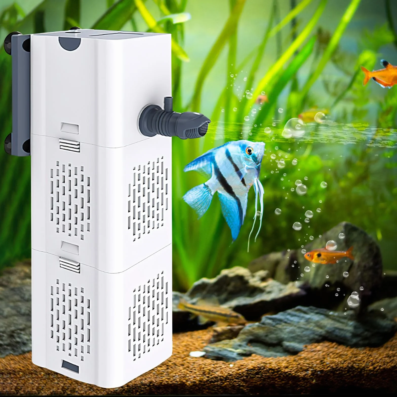 Filtro Interno per Acquario con Pompa - 60 Litri - Pompe e Filtri per Acquari