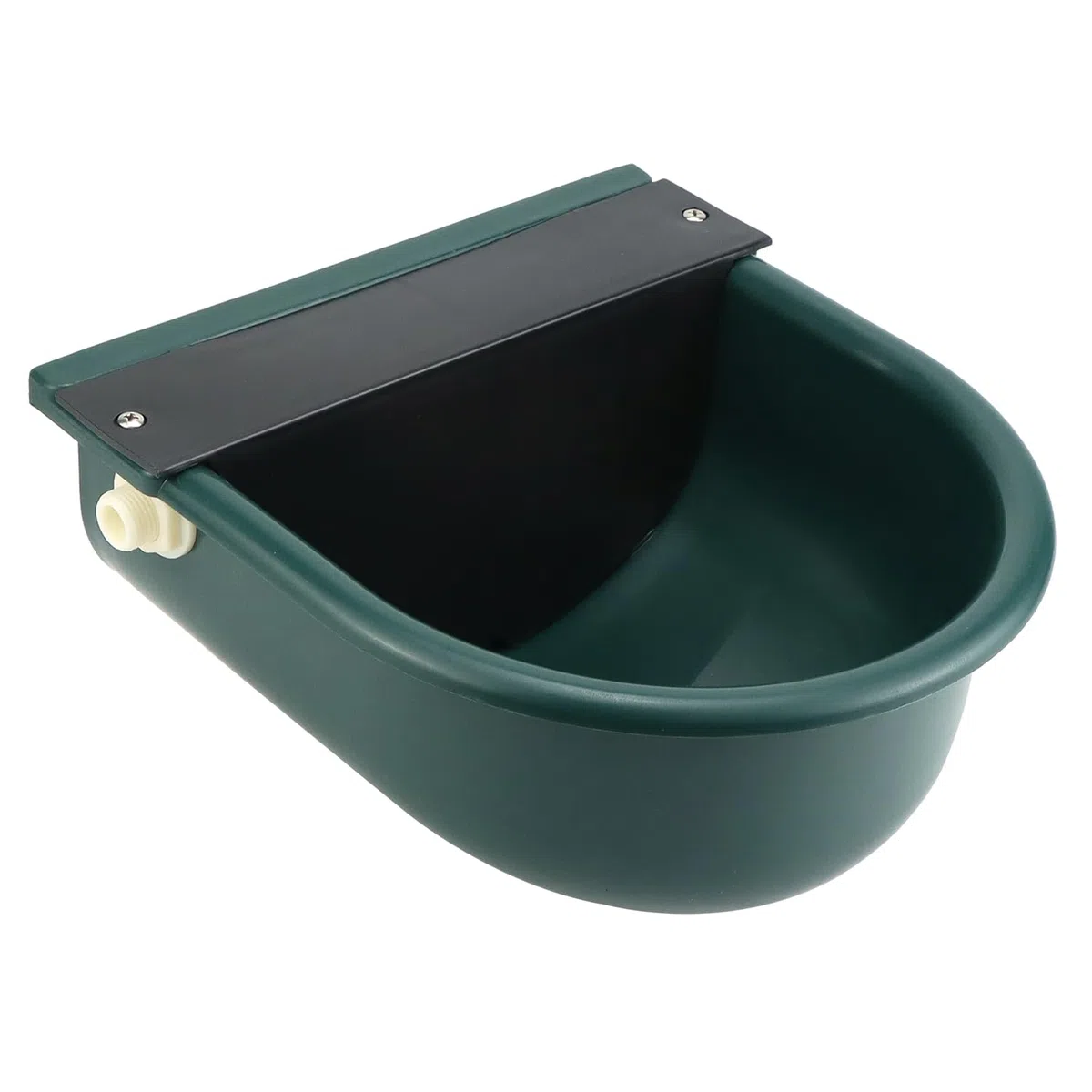 QWORK® 1 pezzo abbeveratoio in plastica, abbeveratoio automatico, ideale per bovini, cavalli, suini