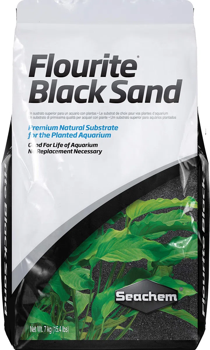 Seachem 08067D Flourite Black, Sabbia