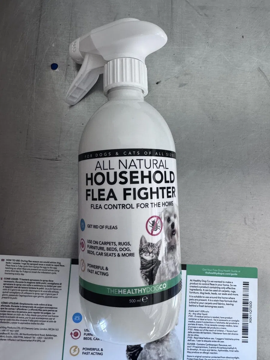 Tutto Naturale Spray Per Casa E Ambiente | 500ml | Sicuro per Cani e Gatti | Spray Repellente Perfetto per Tappeti, Letti, Mobili e in Auto