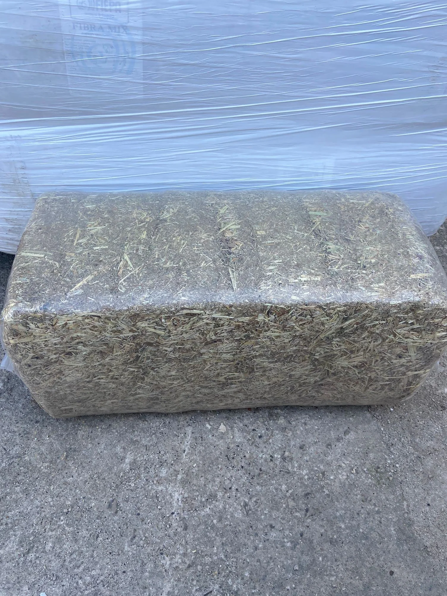 Balla di paglia d'orzo, 100 x 50 x 40 cm, qualità alimentare