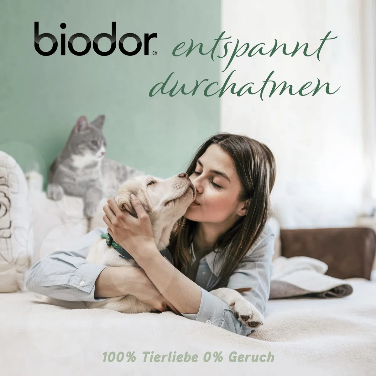 Biodor Animal, balsamo per bucato, 1 l, neutralizzatore di odori, detergente per Ambienti Animali, detergente Enzimatico, urina, feci e Altri odori severi, smacchiatore e Pulizia