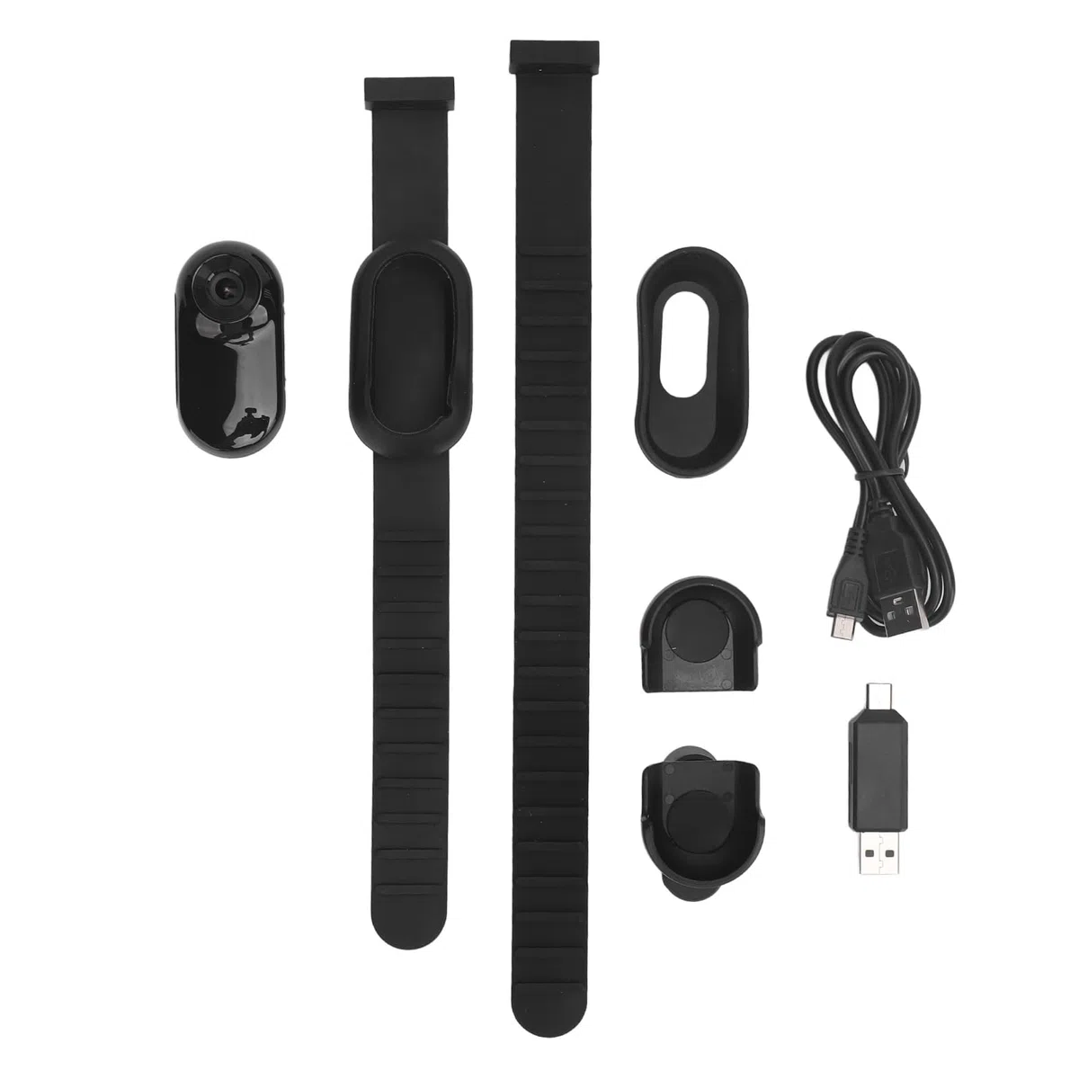 Collar per Telecamera per Gatto HD, Telecamera per Animali Sport da 0,96 Pollici a 170 Gradi, Telecamera per il Corpo per Forniture per Animali Domestici Esterni Interni