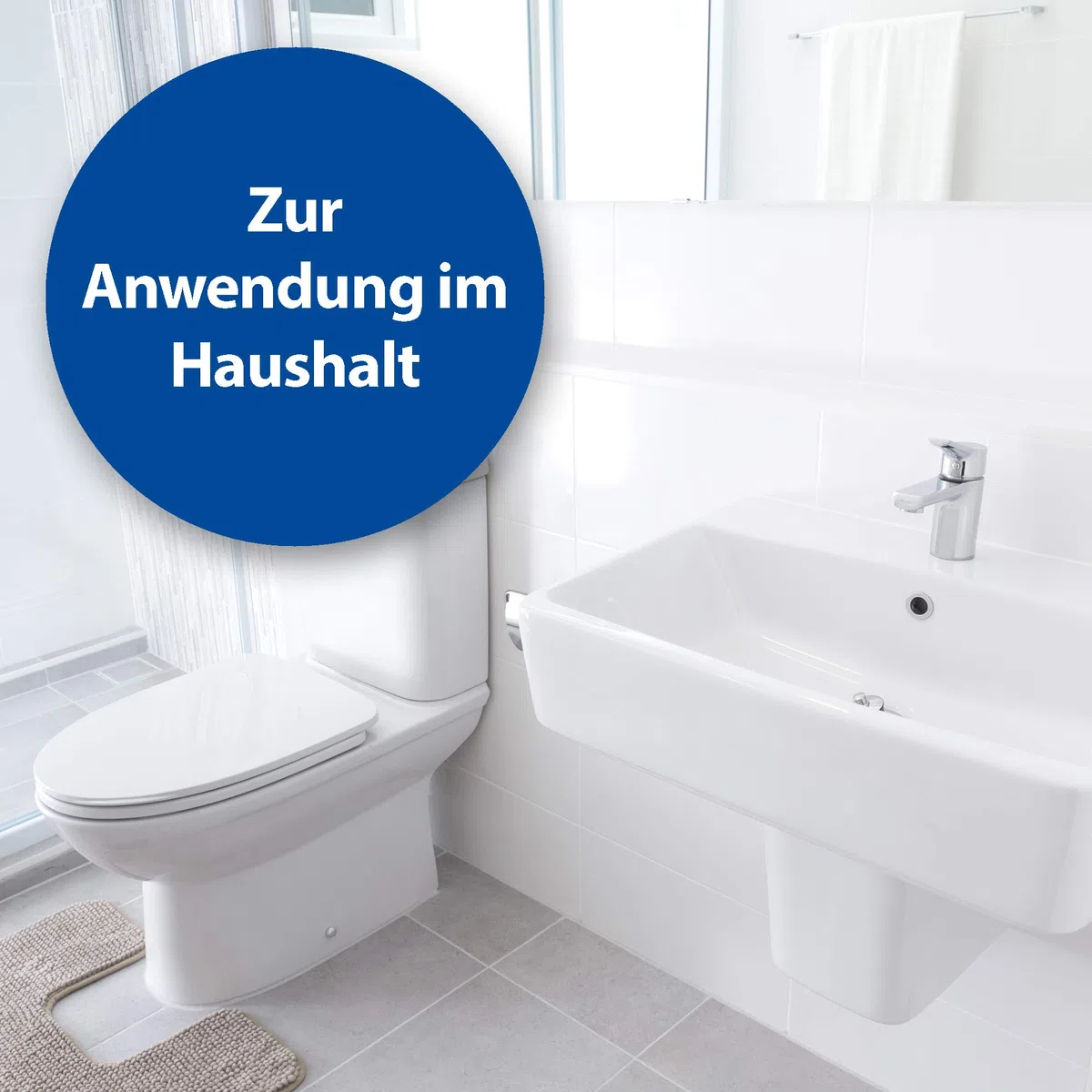 Quiko Bactazol Desinfektionsmittel, Rundum-Hygiene mit 3-fach Wirkung: desinfiziert, reinigt, desodoriert, 250 ml
