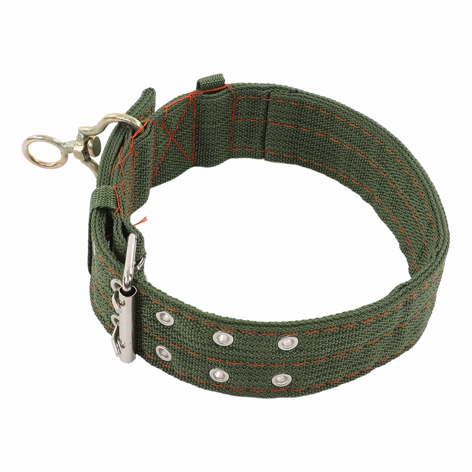 Jiawu Collare di capra, collari di pecora piccoli regolabili, collare resistente all'usura con fibbia a doppia , collare per animali da fattoria, capra, cavallo pecore (L)