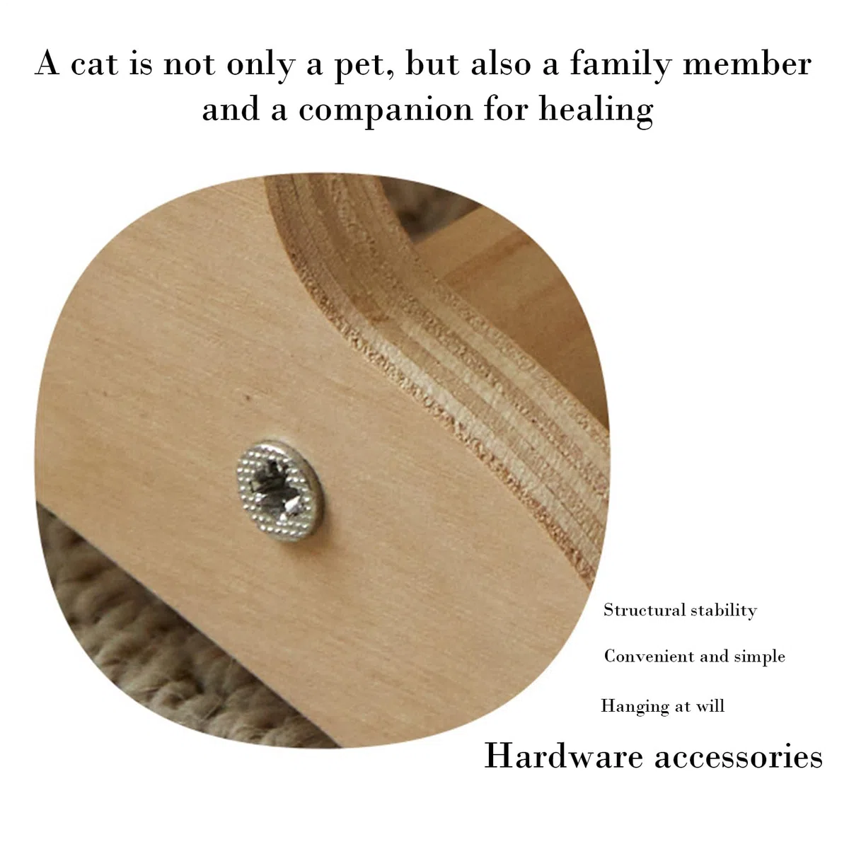 Amaca Gatti,Seduta In Legno Rialzata Morbida E Traspirante,50.5 x 41.5 x 15.8 cm Lettino Lavabile Per Gatti Con Amaca - Adatto a Animali Domestici, Casa e Angoli Interni