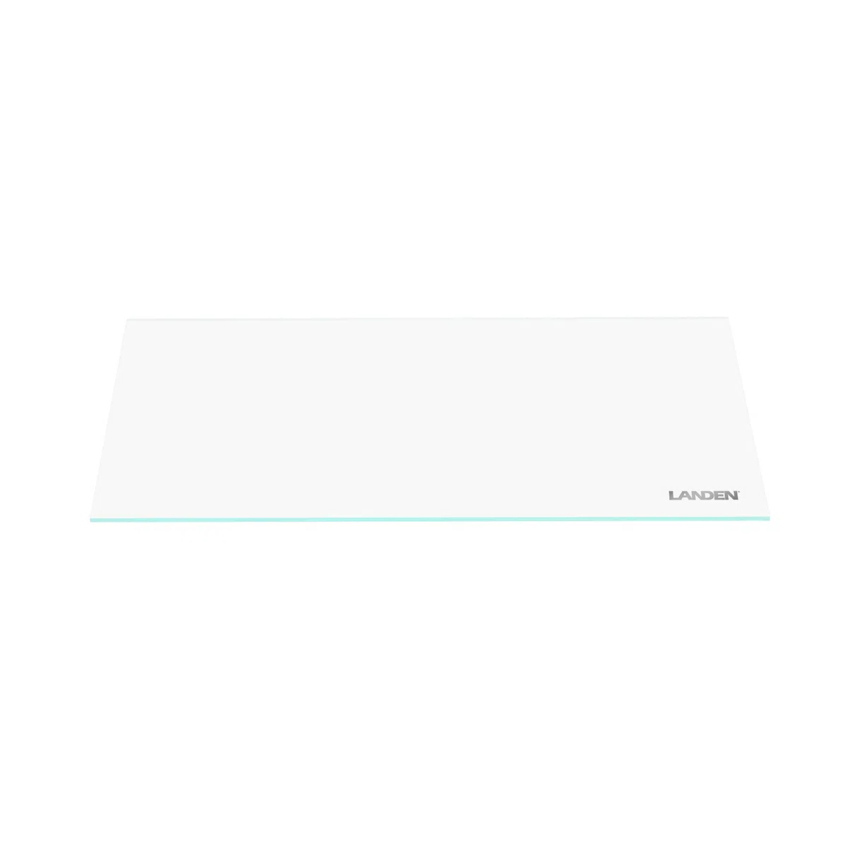 LANDEN Coperchio per acquario in vetro trasparente spesso 4 mm, include 4 clip per un posizionamento sicuro, 342 x 168 mm, adattato a NA362226