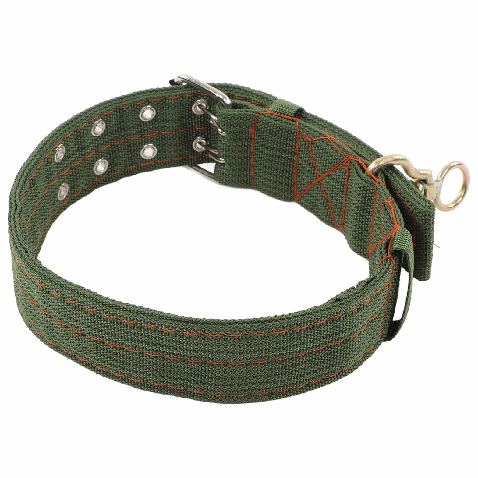 Jiawu Collare di capra, collari di pecora piccoli regolabili, collare resistente all'usura con fibbia a doppia , collare per animali da fattoria, capra, cavallo pecore (L)