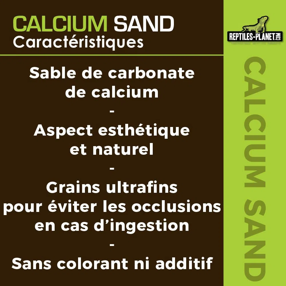 Rettili Planet Lettiera Sabbia di Calcio terrario Calcio Sand Kalahari Rosso 5 kg