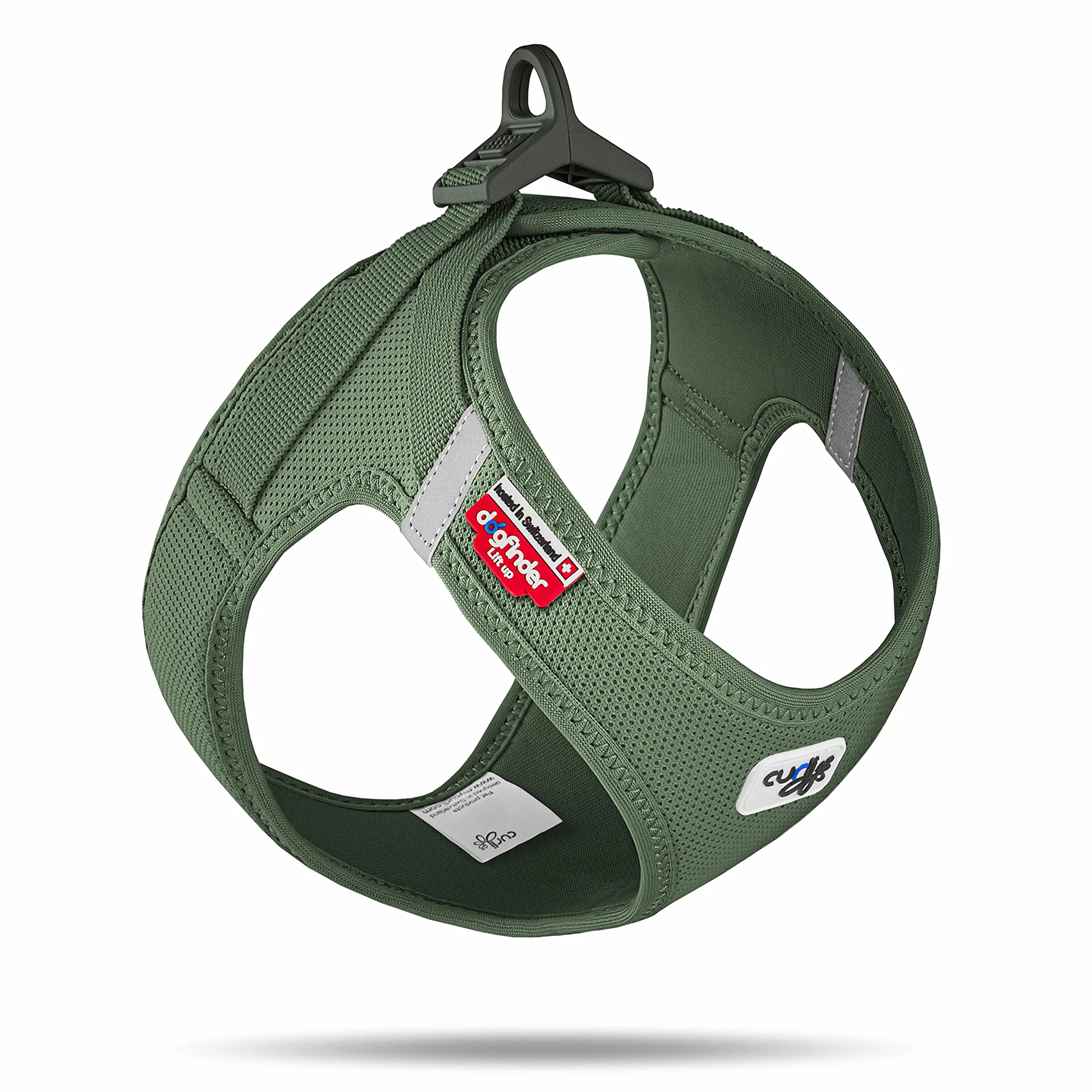 Vest Harness curli Clasp Air-Mesh Moss L