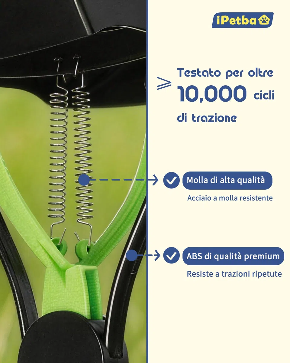 80 cm Raccogli Cacca Cane Manico Lungo Senza Piegarsi Paletta Raccogli Cacca Cani Pieghevole Pooper Scooper per Ghiaia, Terreno, Erba