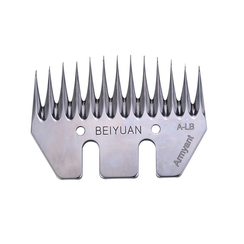 Tosatrice a 13 Denti Dritti per Pecore in Acciaio Inox Lama a Pettine per Capre Tosatrice Elettrica