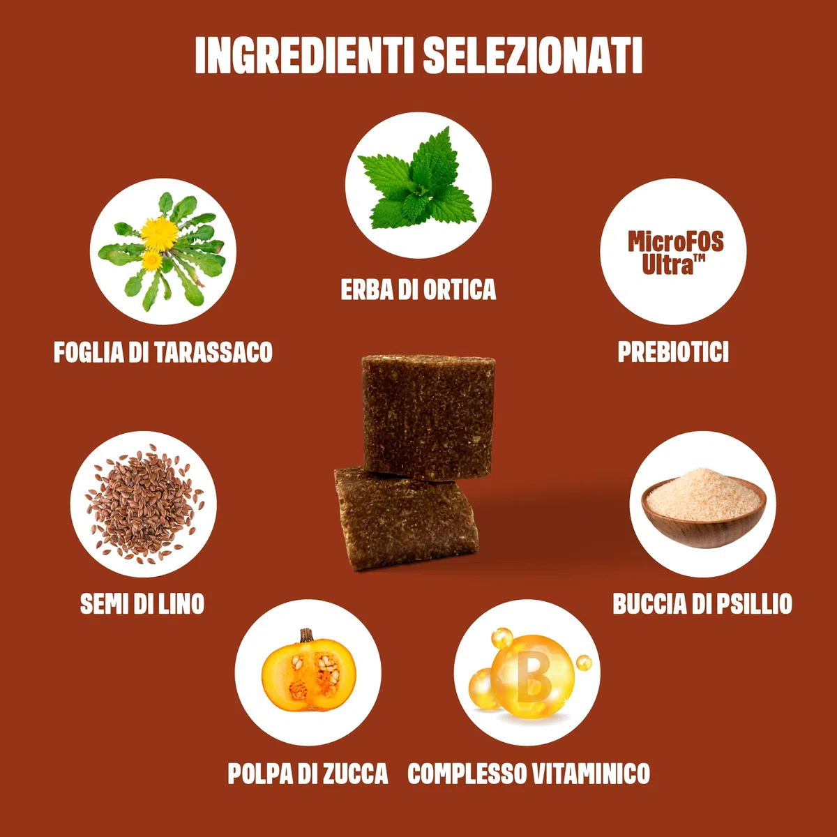 ivvi Anal Gland - Snack per supportare la Salute delle ghiandole Anali dei Cani. Contiene Zucca, psyllium, Lino, tarassaco, ortica e prebiotici. 60 Snack (270g) a Base di Burro di Arachidi