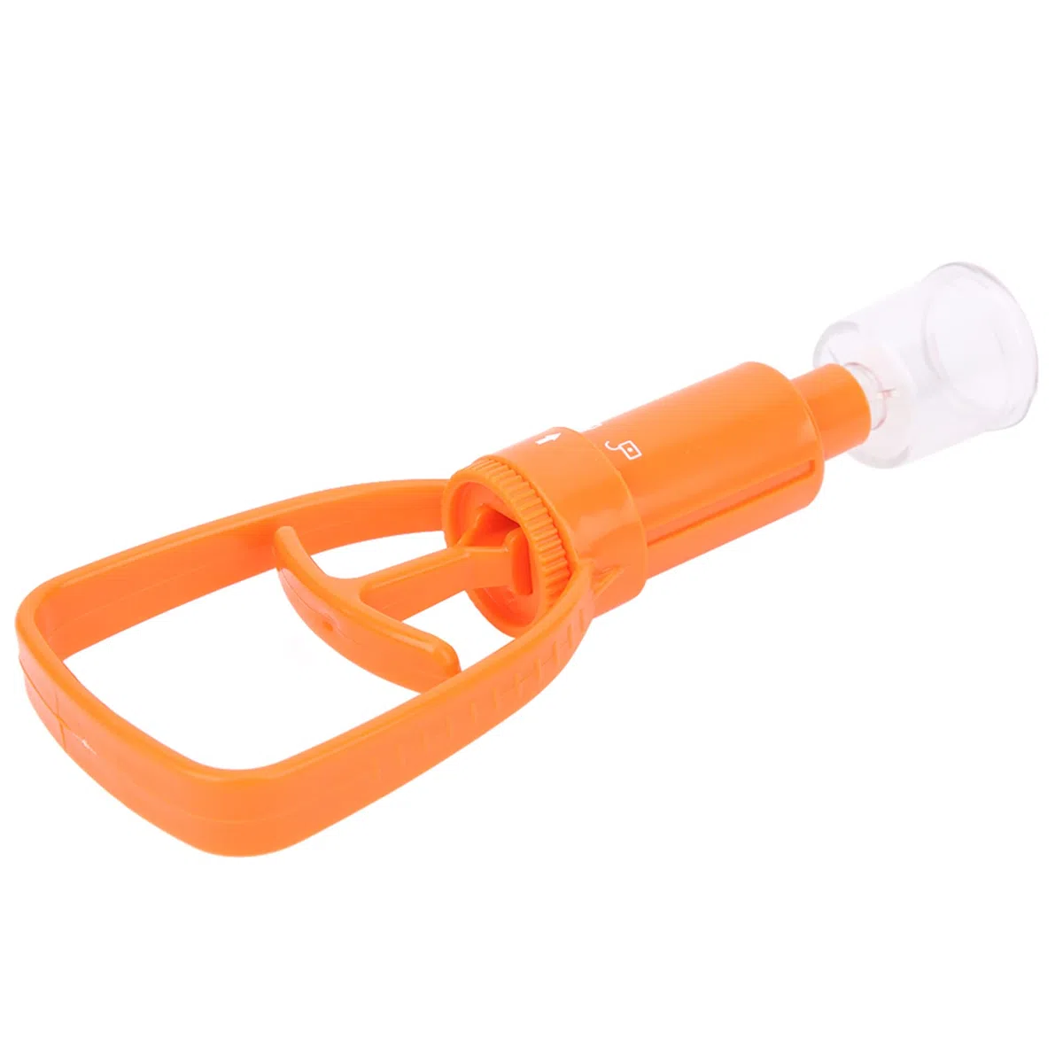Pompa a Vuoto per Estrattore di Morsi di Serpente, Rimuove Rapidamente i Veleni, Strumento di Emergenza per Campeggio, attività All'aperto, Materiale ABS, Arancione, 12,5 X 6 X 3
