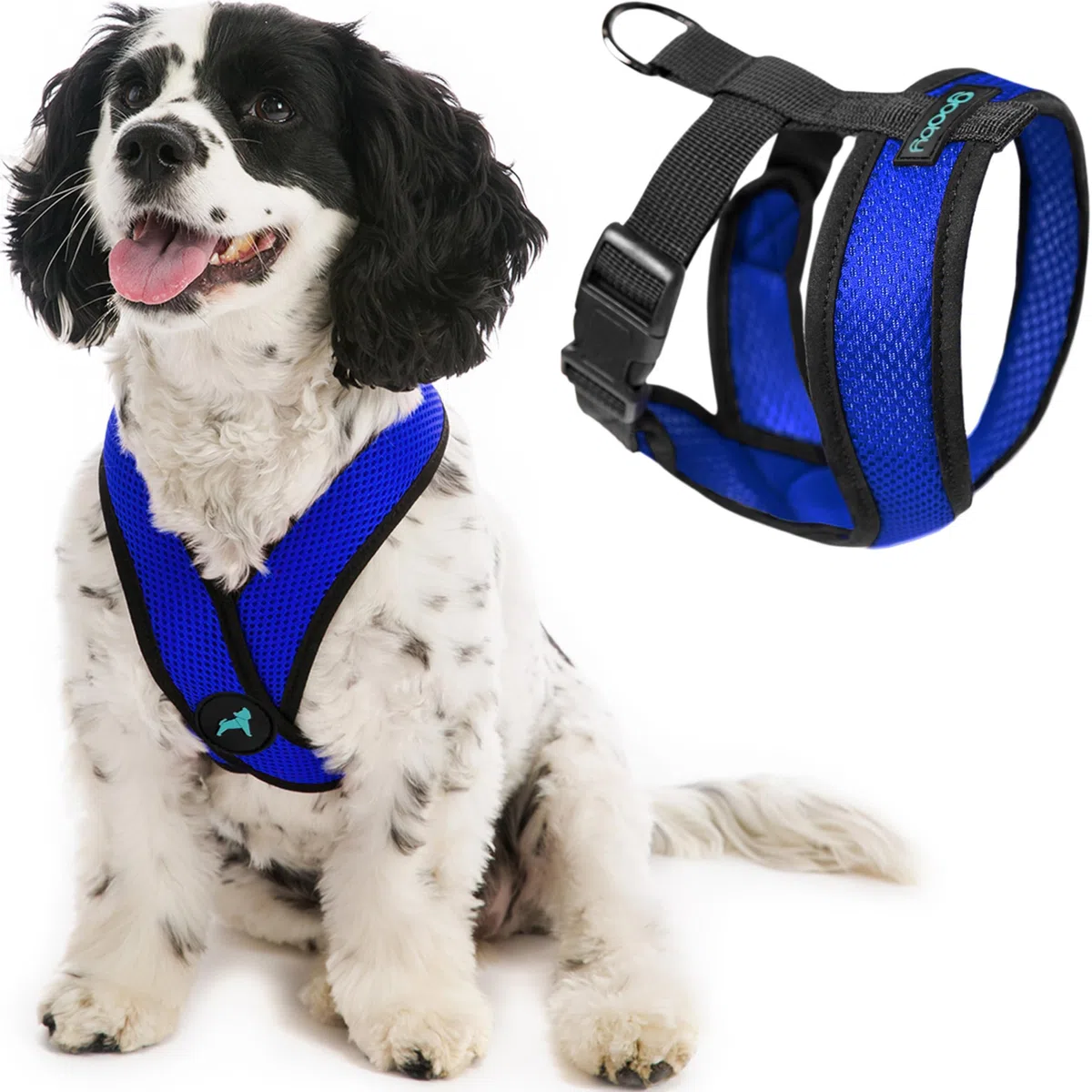 Gooby Choke Free Comfort x Morbido Dog Harness