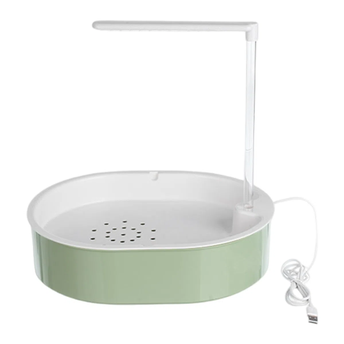 Doccia per pappagalli | Abbeveratoio automatico alimentato tramite USB, con pompa e acqua corrente per calopsitta, gabbia piccola e media, per esterni, interni, balcone, patio,