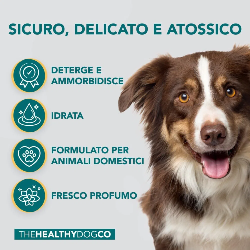 All Natural Shampoo Antipulci | Citronella | 500ml | Il Miglior Trattamento per Cani e Gatti | Formula Sicura ed Efficace | Elimina e Previeni Pulci, Zecche e Pidocchi