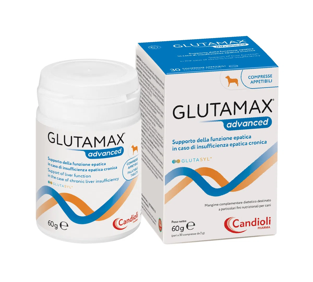GLUTAMAX Advanced (30 CPR) – Contro l’insufficienza epatica cronica nei Cani