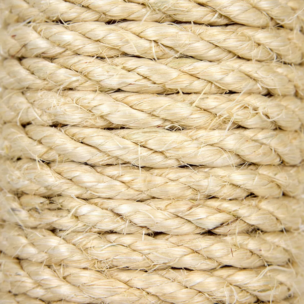 La Cordeline Corda Sisal naturale, 10 mm x 20 m, per albero dei gatti, riparazione e sostituzione di artiglio, decorazione, fai da te
