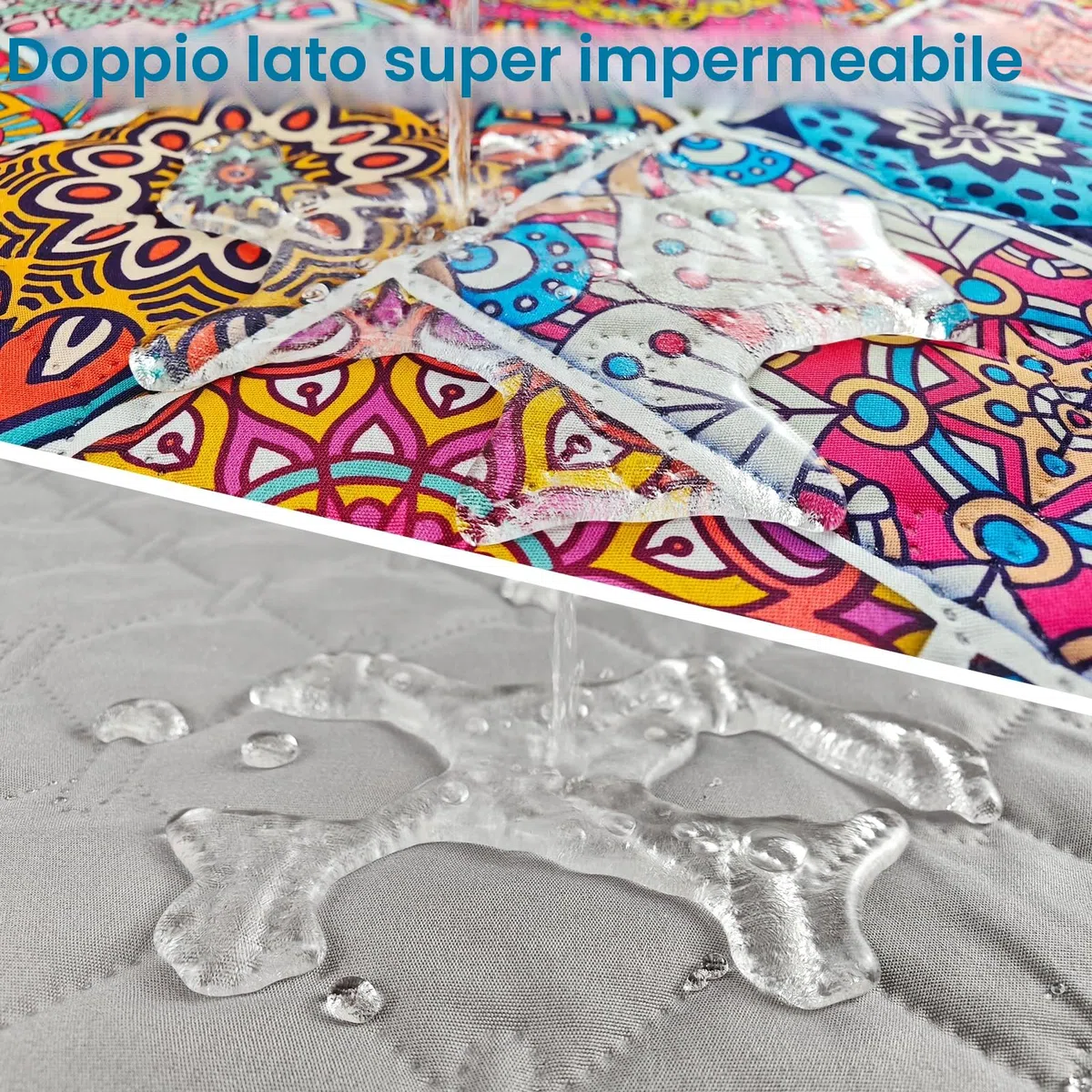 Coperta impermeabile per cani bohémien, coperta per animali domestici, coperta per divano reversibile, lavabile, protegge mobili, letto, divano per cuccioli e gatti
