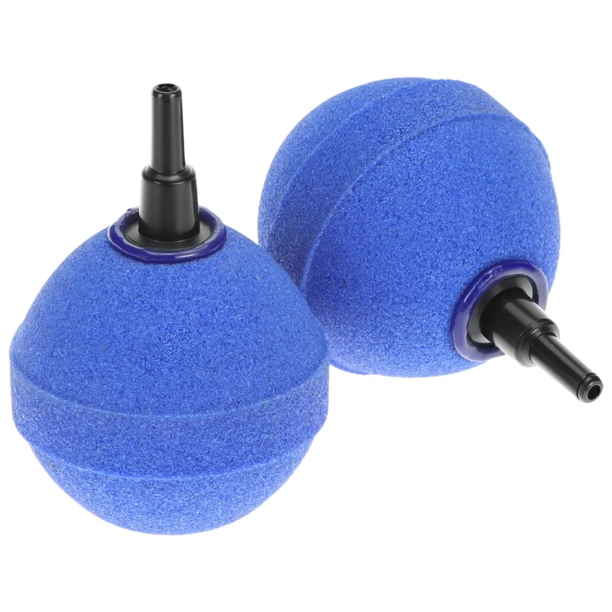 QWORK® Set di 10 aeratori per acquari Sfera 5cm Blu - Pietra ossigenante per laghetto e Acquario