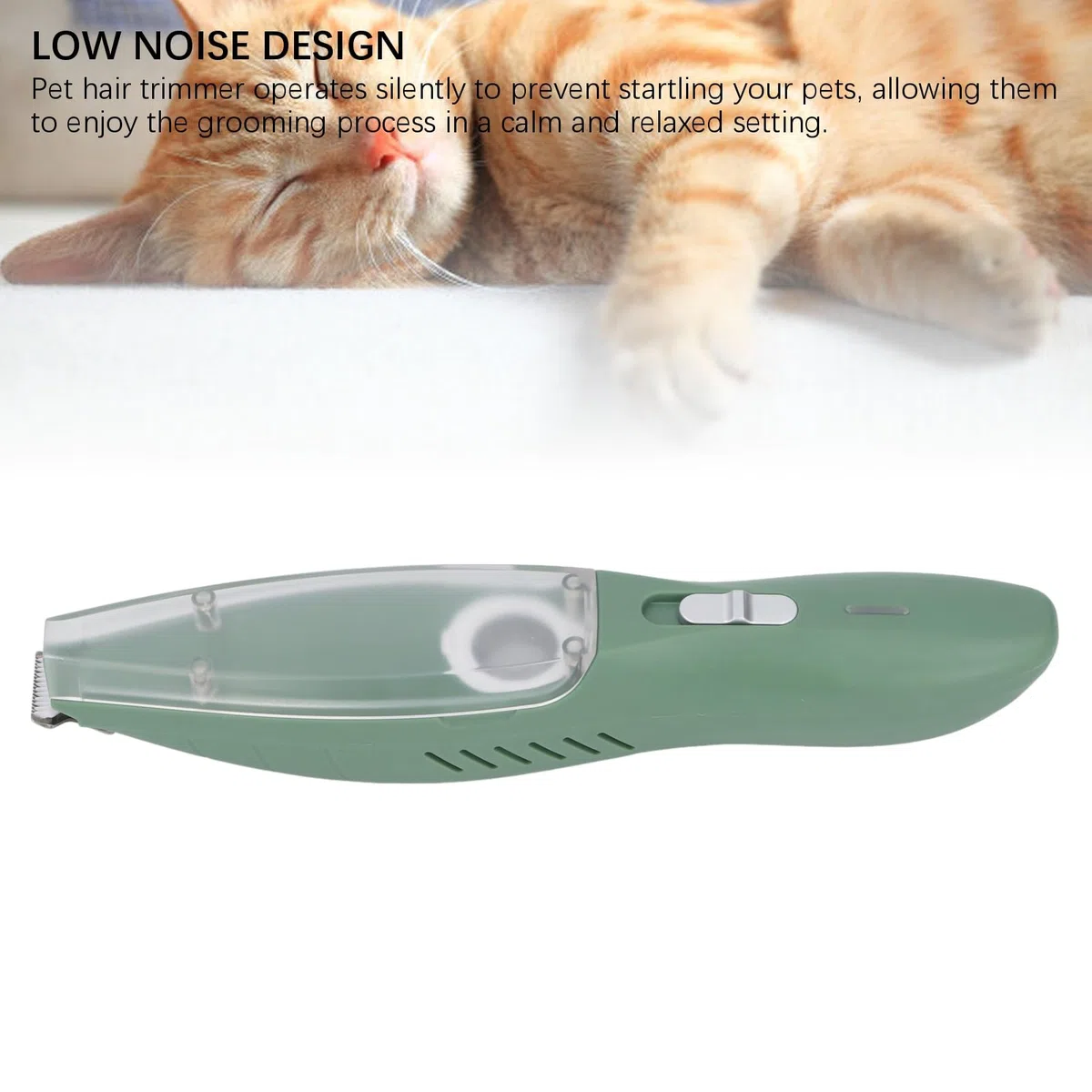 Rasoio per Piedi di Animali Domestici, Potente Aspiratore Tosatrici per Cani e Gatti Tosatrici per Piedi di Animali Domestici Rasoio Elettrico per Animali Domestici Rasoio per
