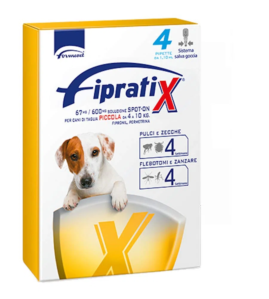 Fipratix 67 Mg/600 Mg Soluzione Spot-on per Cani di Taglia Piccola