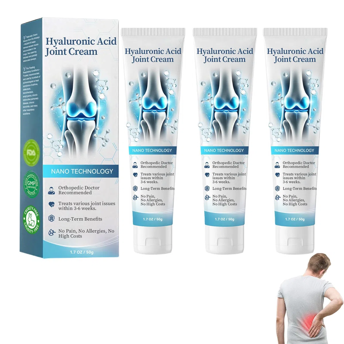ArthroHeal, crema R-epair per articolazioni, ArthroHeal Ar-thritis P-ain R-elief, crema avanzata per la cura delle articolazioni e delle ossa, crema T-herapia per schiena, collo, mani, ginocchia (3)