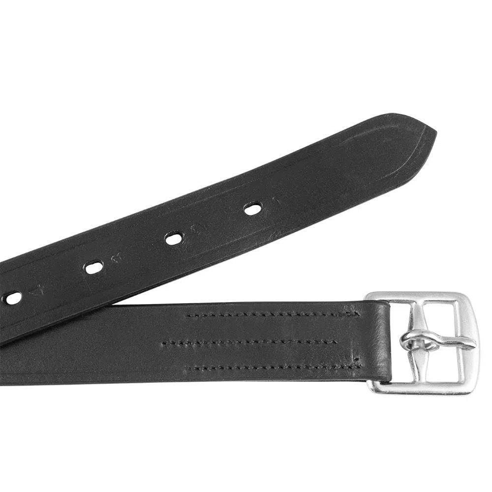 PFIFF 004180-60 - Staffili in Cuoio, per Mezzo- e purosangue, Colore: Nero