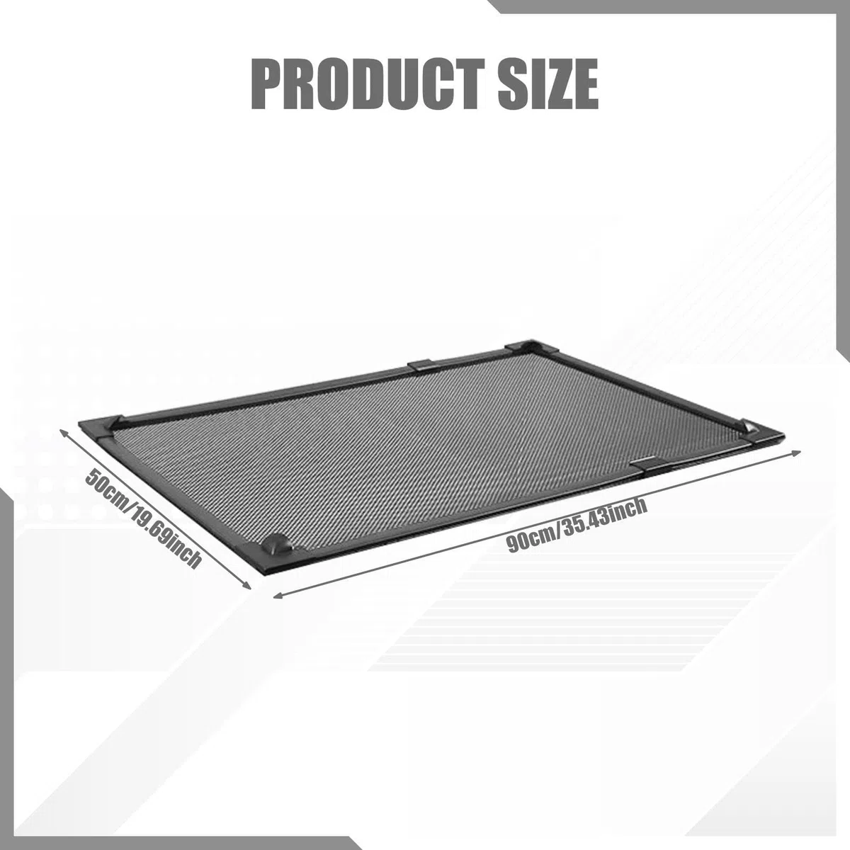 Copertura in Rete di Protezione per Acquario per Saltare, 50x90 Cm