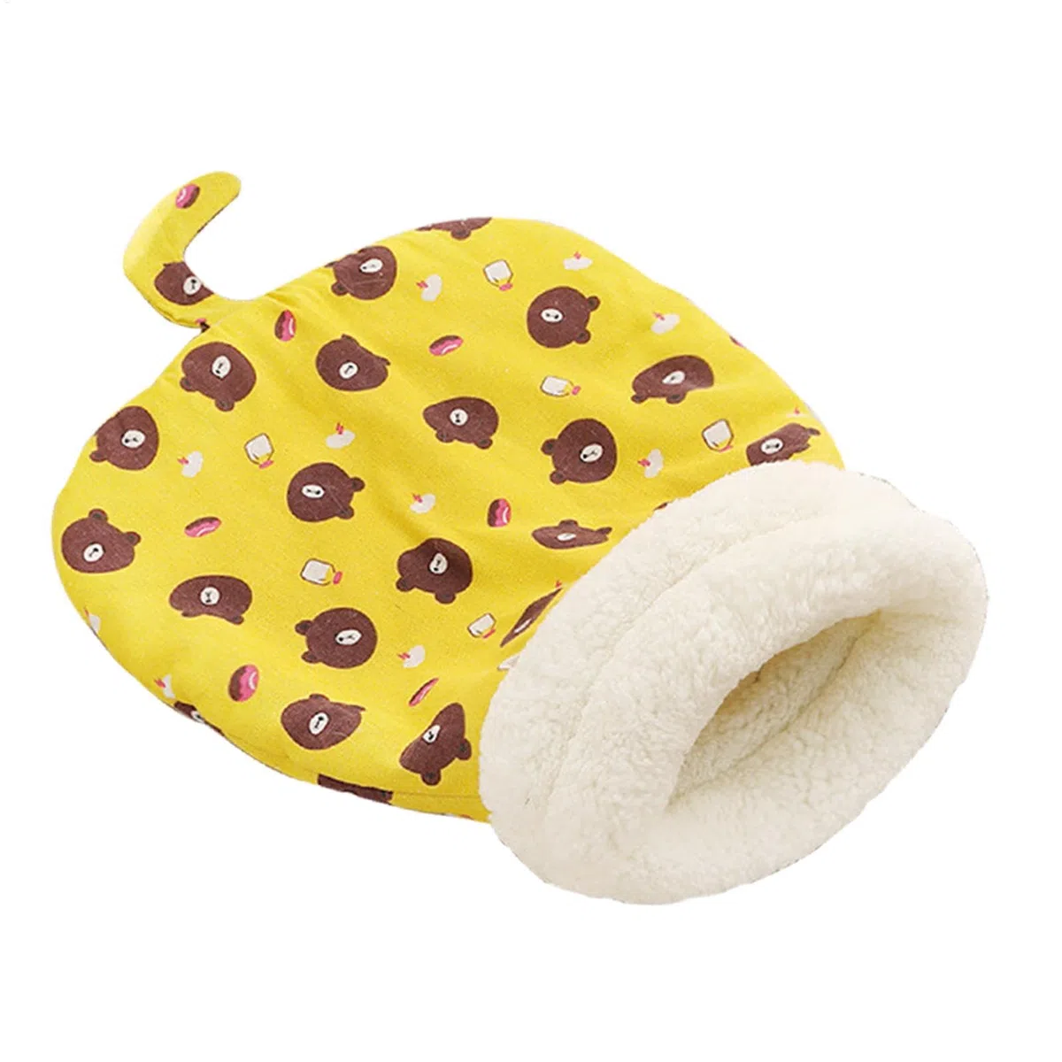 Accogliente Sacco A Pelo Per Gatti, Letto Nidos Per Animali Domestici, Accogliente Sacco A Pelo Per Animali Domestici, Materiale Morbido E Peluche, 50 Cm, Per Gatto Che Dorme E Fa Un