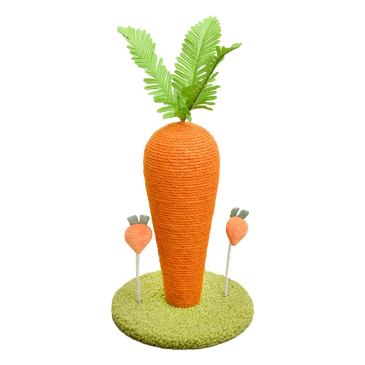 Tiragraffi per Gatti Indoor,Tiragraffi per Gatti a Forma di Carota | Simpatico tiragraffi per Gattini Tiragraffi Verticali per Gattini per Gattini Forniture per Giocattoli per Gattini