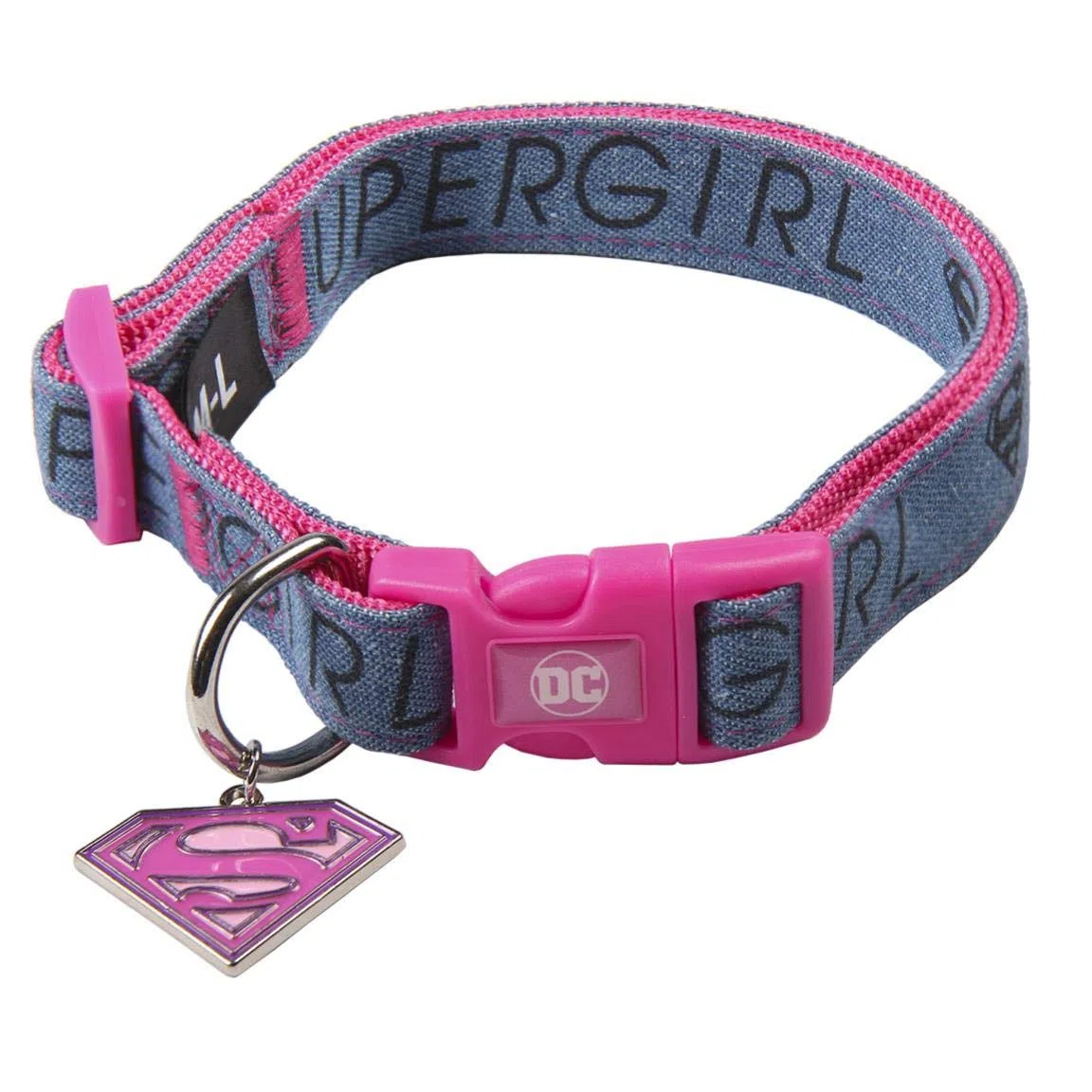 Super Girl® - Collana per cani piccoli - Licenza ufficiale Super Girl®