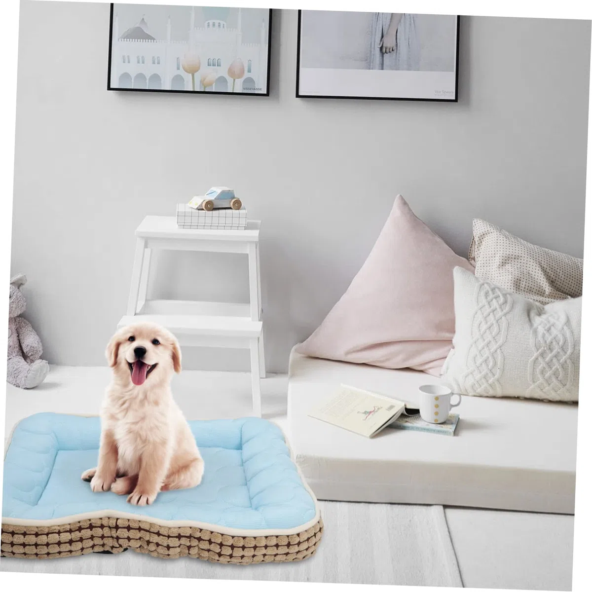 BESPORTBLE Tappetino Rinfrescante Per Cani e Gatti Cuscino Qualità Resistente e Facile Da Pulire Offre Comfort e Sollievo Termico Per Animali Domestici