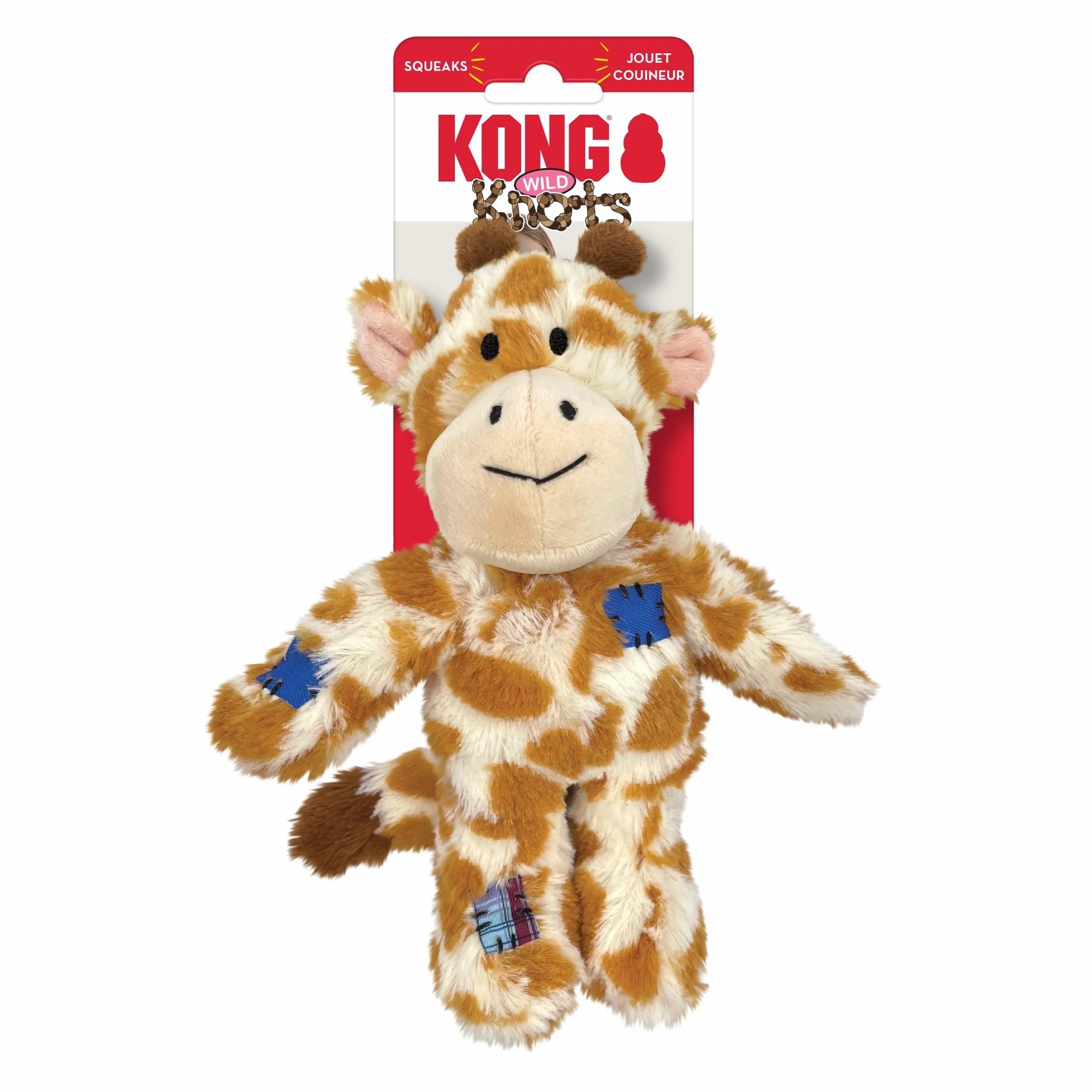 KONG Wild Knots Giraffa giocattolo per cani (medio/grande)