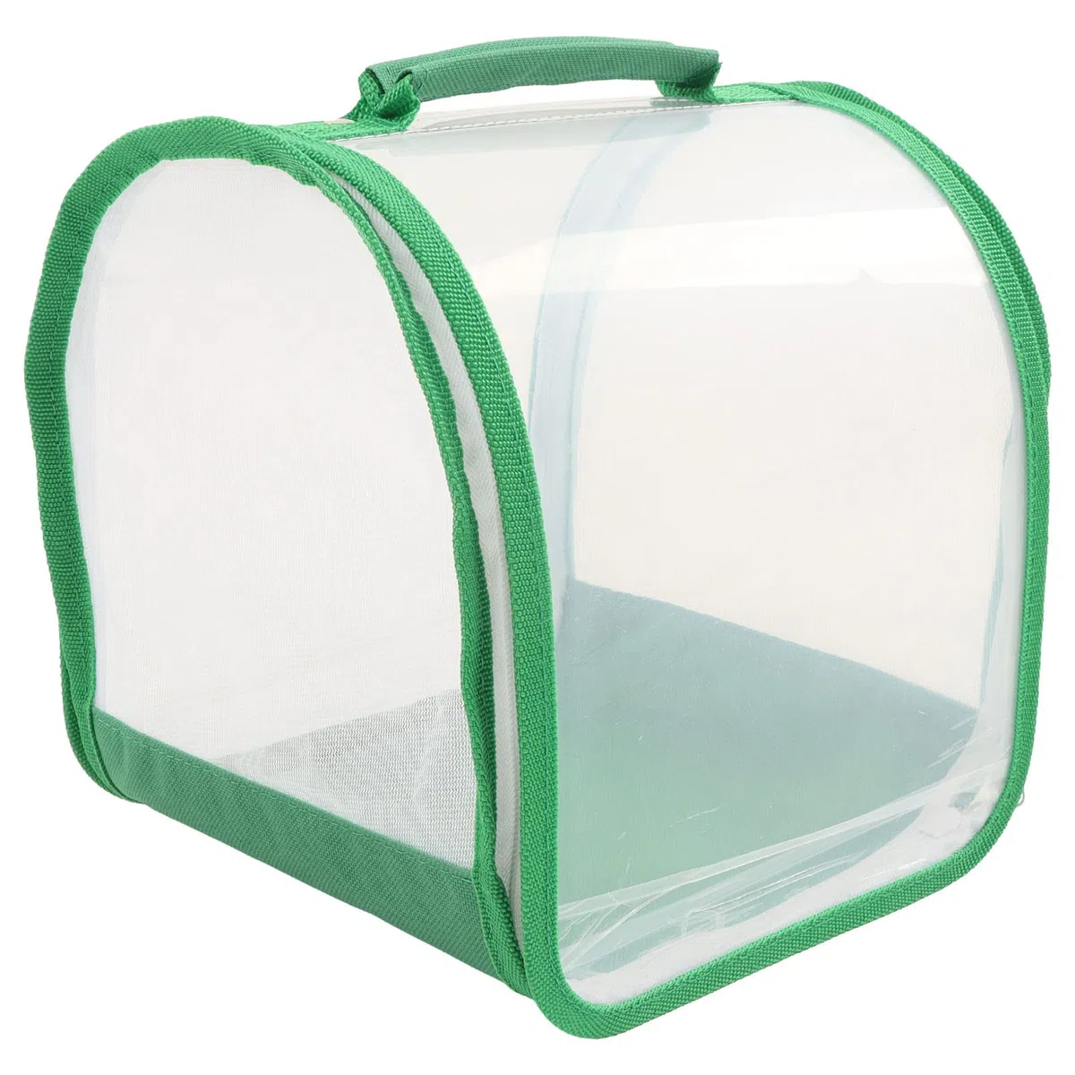 Gabbia Farfalla Monarca, Habitat Insetti Trasparente con Maniglia Portatile, Recinzione Pop-up Pieghevole per Uso Interno ed Esterno, Dimensioni 7.9x7.9x8.9 Pollici