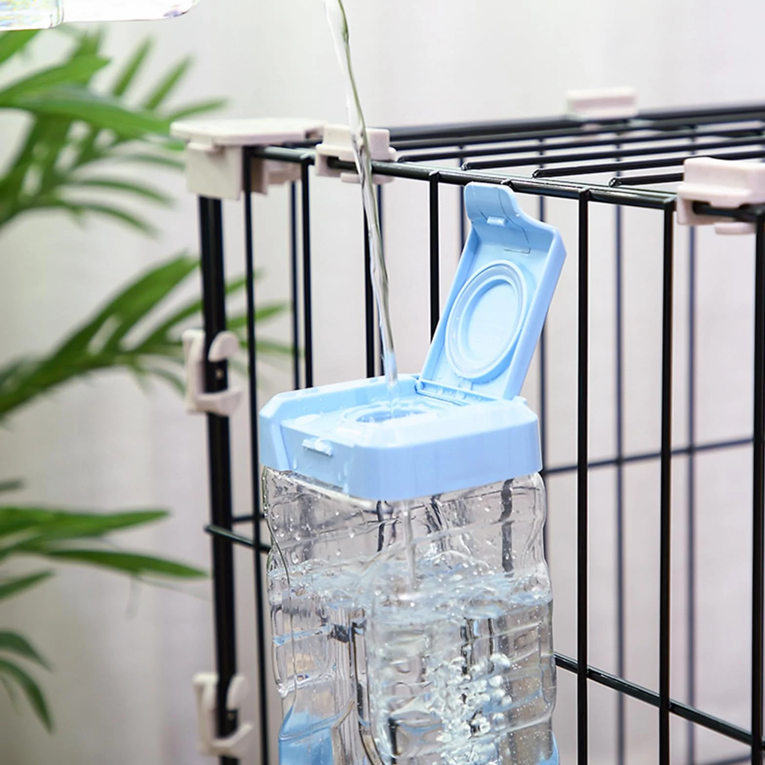 Borraccia Acqua per Piccoli Animali, 1200ml Automatica Acqua Beverino Conigli Porcellini D'india Criceto Furetti Chinchilla Gabbia Dispenser Acqua